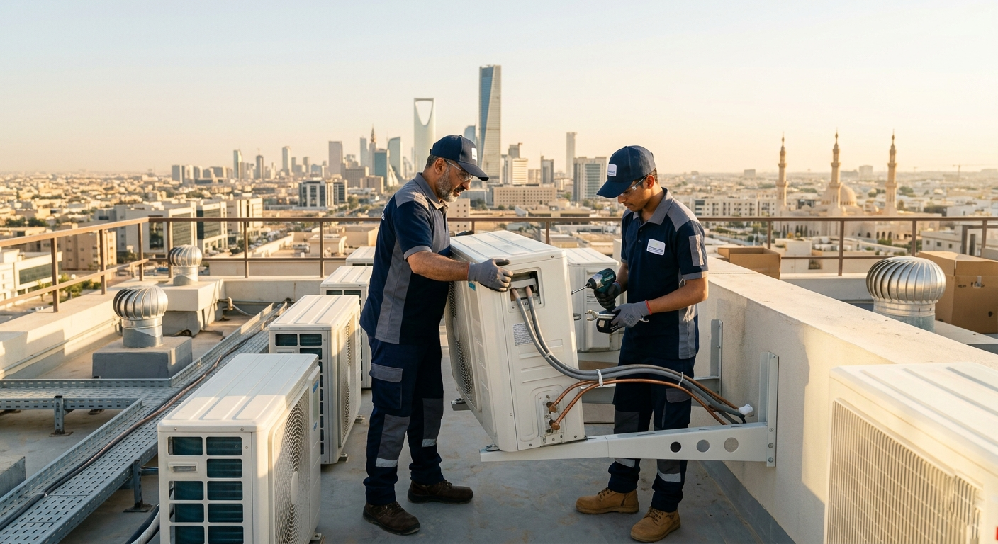 أفضل شركة لصيانة وفك وتركيب مكيفات بالرياض بدون تلف – شركة ايرون كول