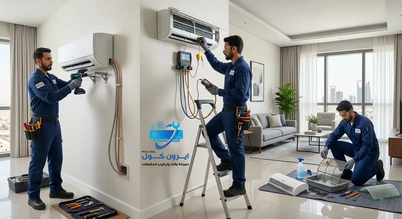 أفضل شركة مكيفات بالرياض – شركة ايرون كول لصيانة وفك وتركيب مكيفات بالرياض