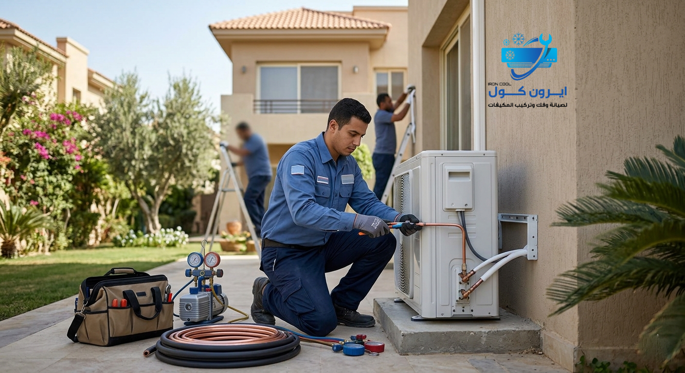 افضل شركة لتركيب وصيانة المكيفات بالرياض - ايرون كول