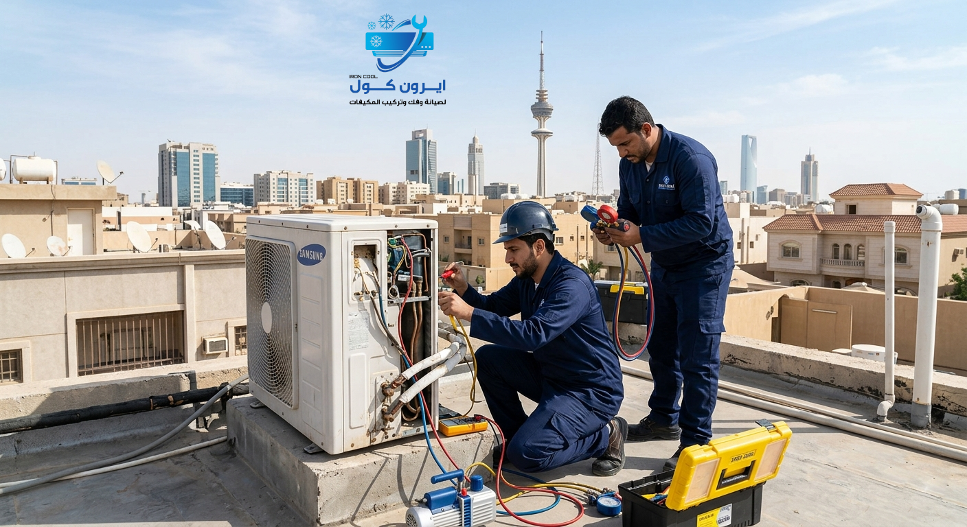 شركة ايرون كول لصيانة المكيفات بالرياض - ايرون كول