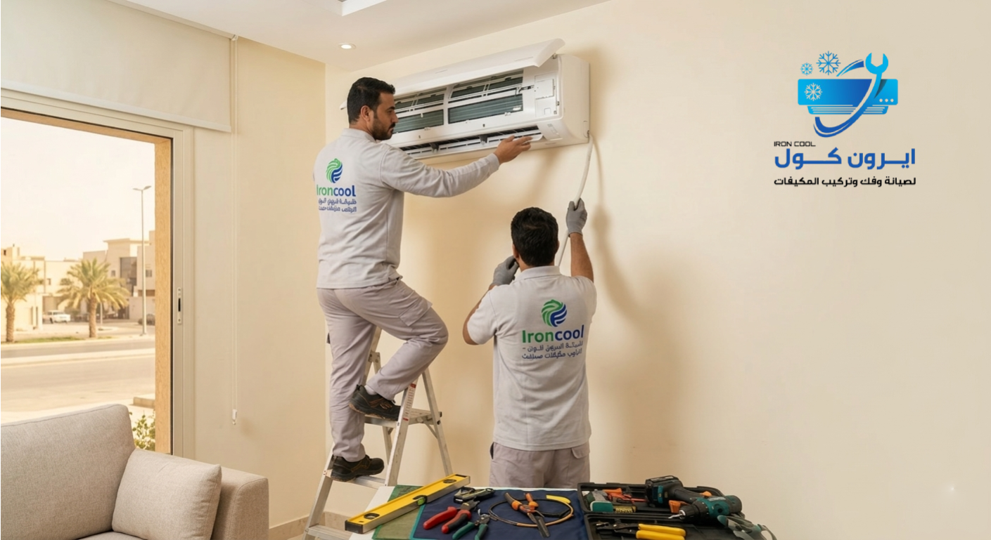 أفضل شركة تركيب مكيفات سبليت بالرياض – شركة ايرون كول